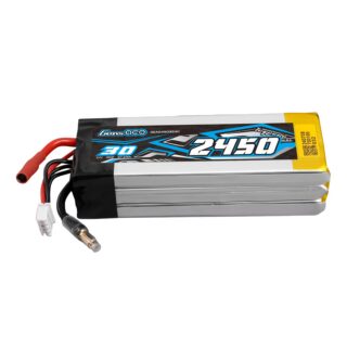 Gens Ace 2450mAh 3S 30C 11.1V LiPo aku – 3.5mm Bullet+3.5mm Stecker – Boat - Image 1
