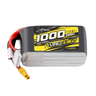 Tattu 1000mAh 4S 160C 14.8V LiPo aku – XT30 pistik – R-Line 6.0 - Pilt 1