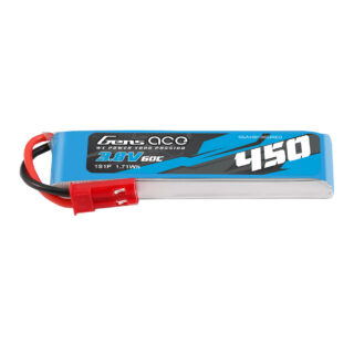 Gens Ace 450mAh 1S 60C 3.8V(HV) LiPo aku – JST-SYP pistik – Ace Classic - Pilt 1