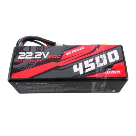 Gens Ace G-Tech 4500mAh 6S 60C 22.2V LiPo aku – XT90 pistik – kõvakest – Car Classic