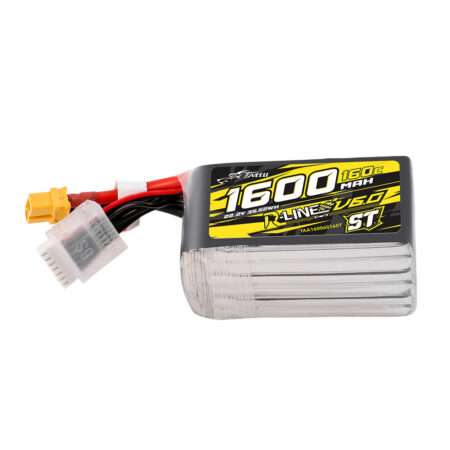 Tattu 1600mAh 6S 160C 22.2V ST LiPo aku – XT60 pistik – R-Line 6.0