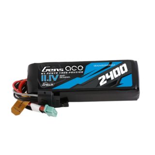 Gens Ace G-Tech 2400mAh 3S 25C 11.1V LiPo aku – TX&RX - Image 1