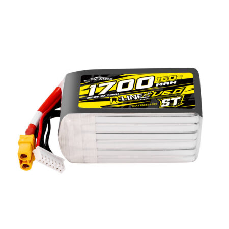 Tattu 1700mAh 6S 160C 22.2V ST LiPo aku – XT60 pistik – R-Line 6.0