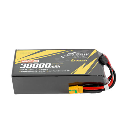 Tattu 30000mAh 6S 10C 22.2V LiPo aku – XT90S-F pistik – Semi-solid