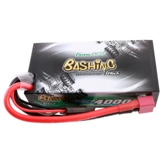 Gens Ace G-Tech 4000mAh 2S 60C 7.4V LiPo aku – kõvakest – Deans pistik – Bashing - Image 1