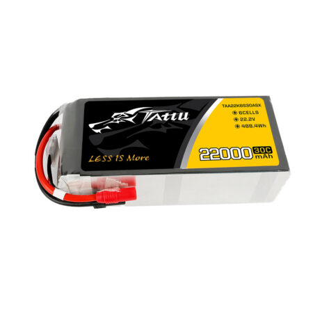 Tattu 22000mAh 6S 30C 22.2V LiPo aku – AS150+XT150 pistik – UAV Classic