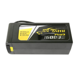 Tattu 16000mAh 6S 15C 22.2V LiPo aku – AS150+XT150 pistik – Tattu 1.0 - Image 1