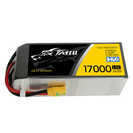 Tattu 17000mAh 6S 15C 22.8V(HV) LiPo aku – XT90-S pistik – UAV Classic