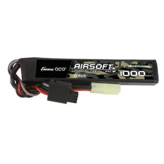 Gens Ace G-Tech 1000mAh 2S 25C 7.4V LiPo aku – Mini Tamiya pistik – Airsoft - Image 1