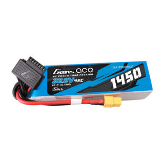 Gens Ace G-Tech 1450mAh 6S 45C 22.2V LiPo aku – XT60 pistik – Ace Classic - Image 1