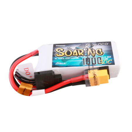 Gens Ace G-Tech 1000mAh 3S 30C 11.1V LiPo aku – XT60 pistik – Soaring