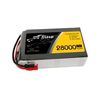 Tattu 28000mAh 6S 25C 22.2V LiPo aku – AS150+XT150 pistik – UAV Classic - Image 1