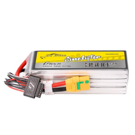 Tattu 3500mAh 6S 150C 22.2V LiPo aku – XT90 pistik – Cinelifter