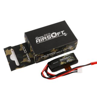 Gens Ace 300mAh 2S 35C 7.4V LiPo aku – JST-SYP pistik – Airsoft - Image 2