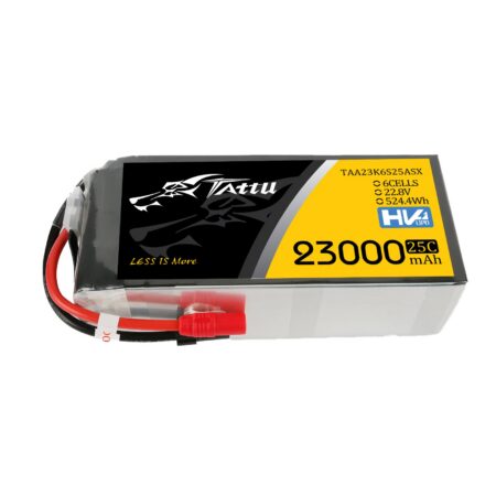 Tattu 23000mAh 6S 25C 22.8V(HV) LiPo aku – XT150+AS150 pistik – UAV Classic
