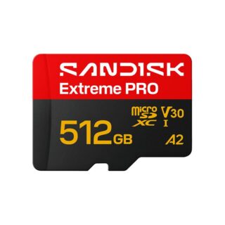 Memory micro sdxc 512gb uhs-i/sdsqxcj-512g-gs6ma sandisk