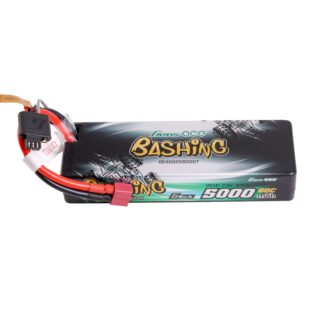 Gens Ace 5000mAh 2S 60C 7.4V LiPo aku – kõvakest – Deans pistik – Bashing - Image 1