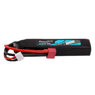 Gens Ace 1000mAh 3S 50C 11.4V(HV) LiPo aku – Deans pistik – Airsoft - Pilt 1