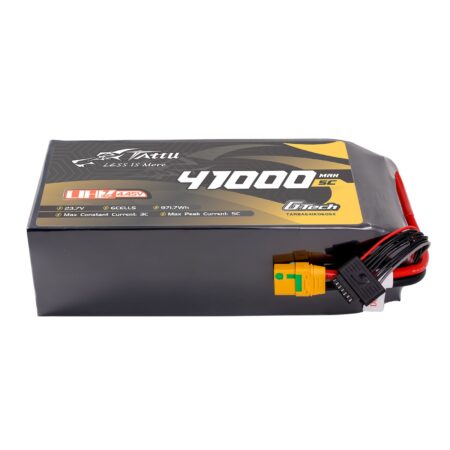 Tattu 41000mAh 6S 5C 23.7V(UHV) LiPo aku – XT90S-F pistik – UAV Classic