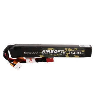 Gens Ace 1500mAh 2S 25C 7.4V LiPo aku – Deans pistik – Airsoft - Image 1
