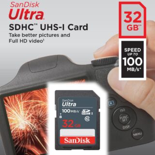 Memory sdhc 32gb uhs-i/sdsdunr-032g-gn3in sandisk - Image 3