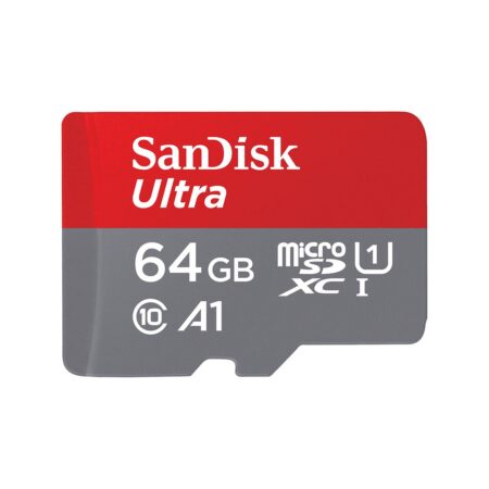 SanDisk Ultra 64 GB microSDXC mälukaart (SDSQUNR-064G-GN6TA)