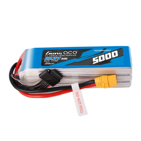 Gens Ace G-Tech 5000mAh 6S 60C 22.2V LiPo aku – XT90 pistik – Heli
