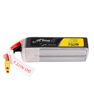 Tattu 750mAh 4S 95C 15.2V(HV) Long LiPo aku – XT30U-F pistik – FPV Classic - Pilt 1