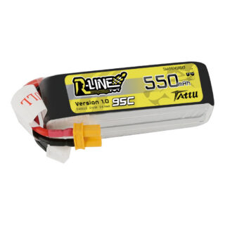 Tattu 550mAh 4S 95C 14.8V LiPo aku – XT30 pistik – R-Line 1.0 - Pilt 1