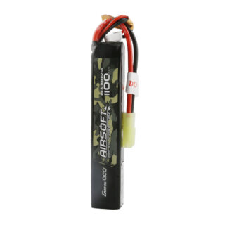 Gens Ace 1100mAh 3S 25C 11.1V LiPo aku – Mini Tamiya pistik – Airsoft - Pilt 1