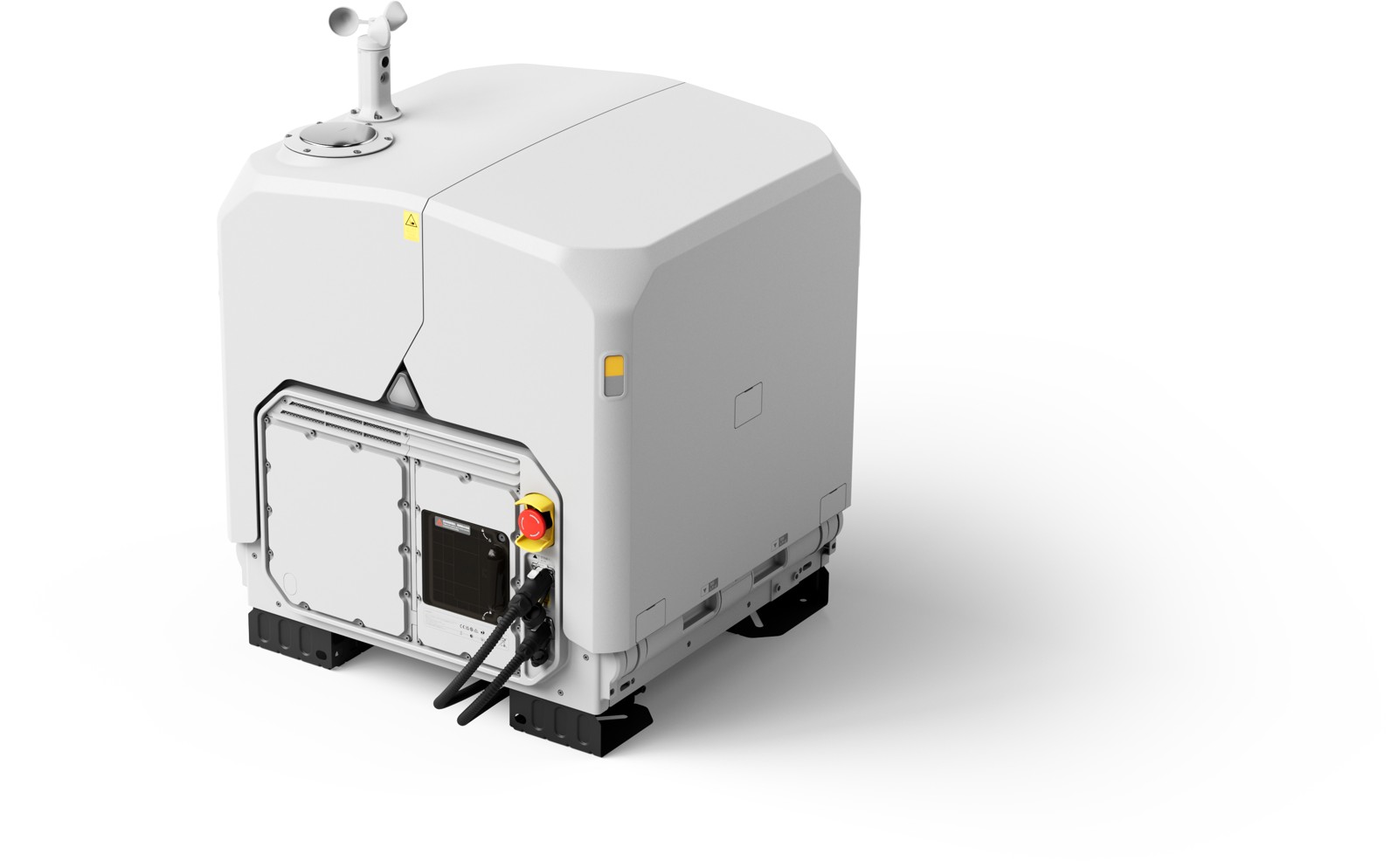 DJI Dock 4 automaatne droonijaam suletud kaanega