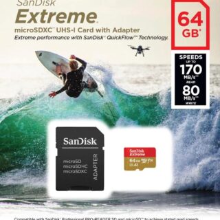 Memory micro sdxc 64gb uhs-i/w/a sdsqxah-064g-gn6aa sandisk - Image 3