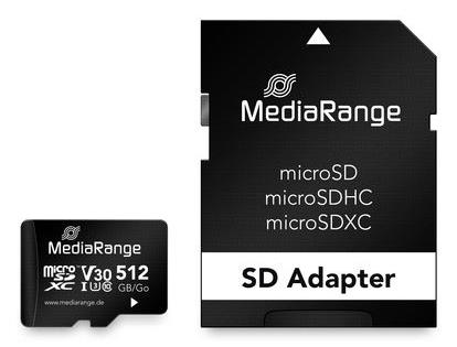 MediaRange 512 GB microSDXC mälukaart
