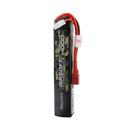 Gens Ace 1000mAh 2S 25C 7.4V LiPo aku – Deans pistik – Airsoft