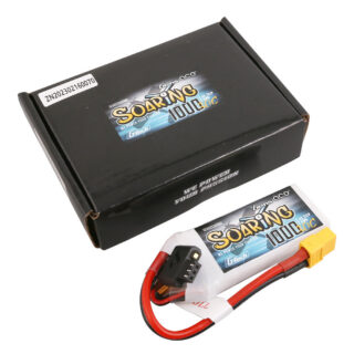Gens Ace G-Tech 1000mAh 2S 30C 7.4V LiPo aku – XT60 pistik – Soaring - Image 2