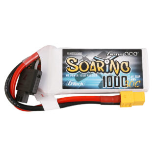 Gens Ace G-Tech 1000mAh 2S 30C 7.4V LiPo aku – XT60 pistik – Soaring - Image 1