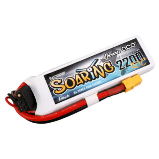 Gens Ace G-Tech 2200mAh 2S 30C 7.4V LiPo aku – XT60 pistik – Soaring - Image 2