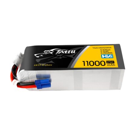 Tattu 11000mAh 6S 25C 22.8V(HV) LiPo aku – EC5 pistik – UAV Classic